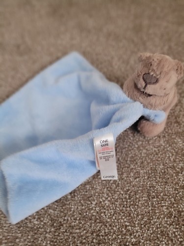 George asda teddy bear blue - asda,