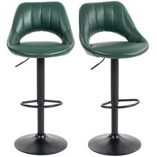 HOMCOM Barstools Set of 2
