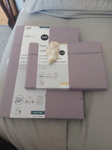 Duvet cover marks - by, spencer