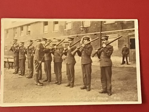Early military real photo - early,