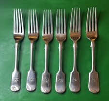 VICTORIAN SILVER PLATED FIDDLE