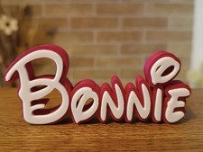 Custom personalised  Disney Name Plate - Bedroom Door - Any Name Any Colour