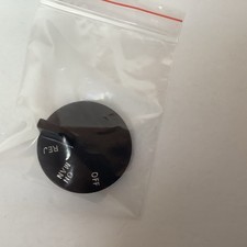 VINTAGE BSR turntable record deck Off, On/Man, Reject operating knob.