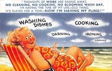 BAMFORTH SEASIDE COMIC