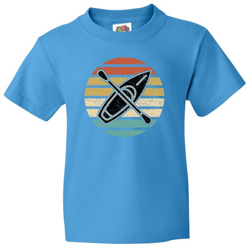 Inktastic kayaking retro kayak - inktastic,