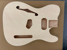 ELECTRIC GUITAR BODY, RED