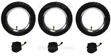 3 x Out N About Nipper PUNCTURE PROTECTED Off Road Pram Tyres & Tubes Set