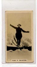 (Ja4949-100)  Lambert & Butler Overseas,Whos Who In Sport,Miss P.Beckton,1926#21