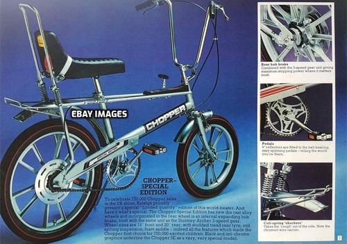 Raleigh chopper 1977 super - raleigh,