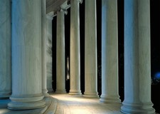 Elegant architectural columns - architectural,