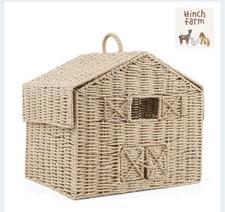 Hinch Farm Barn Basket Rustic