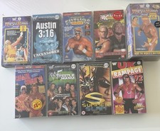 WWF and WCW Vhs 