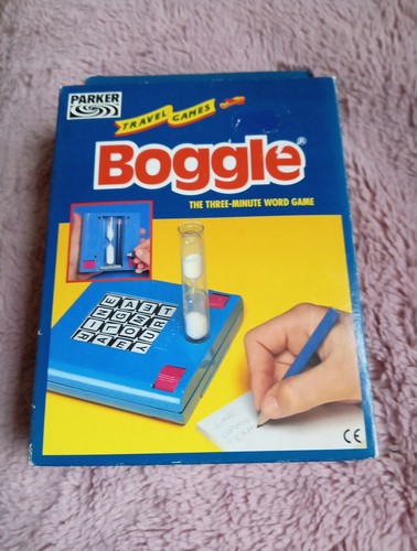 Vintage boggle scroll matic - boggle, scroll-o-matic