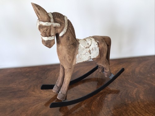Vintage classic wooden rocking - vintage,