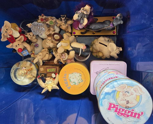 Piggin resin pig collectables - piggin,