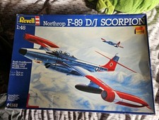 Revell F-89 D/J  Scorpion  Model Kit   1:48  Plane Out of Production (Rare)