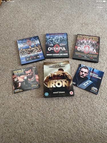 Bodybuilding dvd selection - bodybuilding,