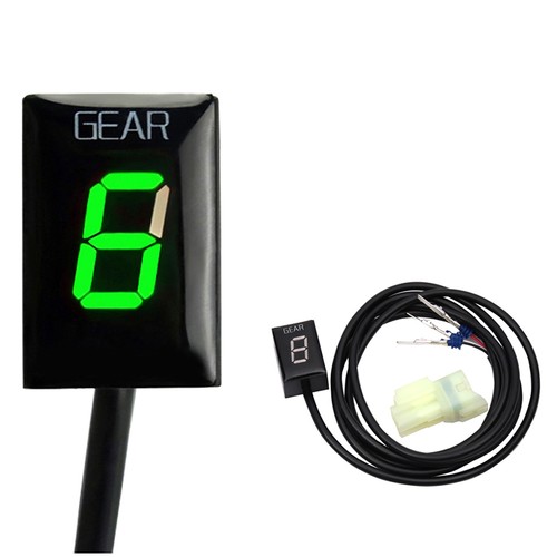 Motorcycle speed gear display - gear,