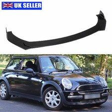 For Mini Cooper R50 R53 R55 R58 R56 Front Bumper Lip Spoiler Splitter Black UO