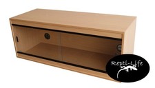Repti-Life Vivarium 48x18x18 in Beech, 4ft vivarium