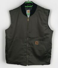 CARHARTT Gilet Jacket Reworked Vintage Vest Green Mens | Size XL X-Large