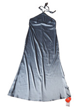 CIDER Sky Blue Satin Halter