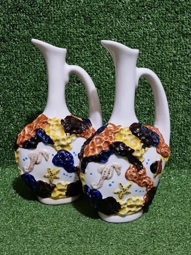 Italian ceramic ewers pitchers - ceramic,