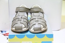 BO-BELL "BRENDA" KIDS GIRLS SHOES, SANDAL GREY UK 9.5 JNR EU 27