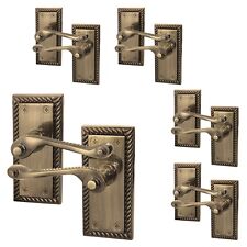 Antique Brass Georgian Scroll