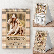 Personalised Photo Calendar • Personalised 2026 Calendar Christmas Birthday Gift