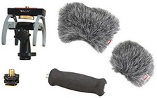Rycote 046023 HD Recorder Audio Kit for Zoom H6, Black