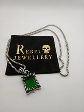 Evil stone green gothic