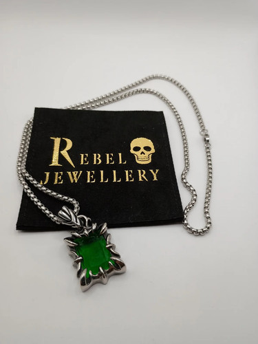 Evil stone green gothic