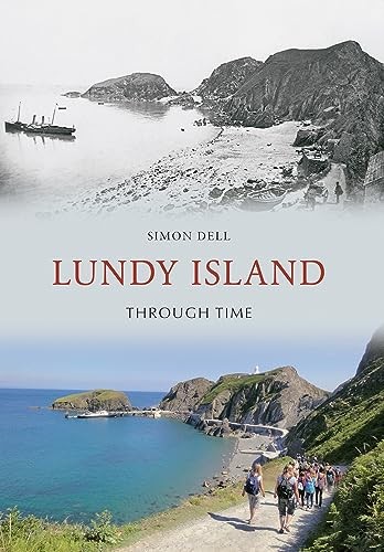 Lundy island through - island, by
