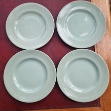 4 X Woods Ware Beryl  dessert