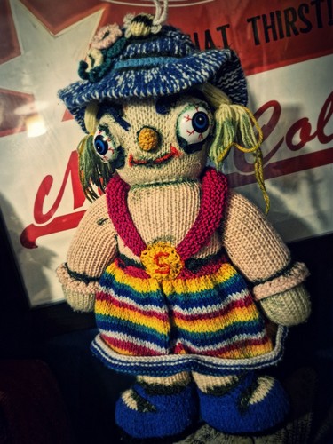 Ooak knittted horror - ooak, doll