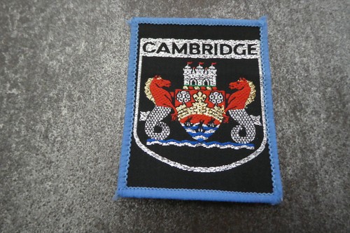 Cambridge woven cloth patch - woven,