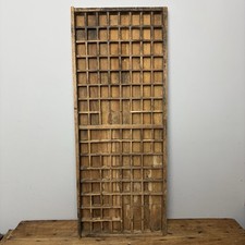 Vintage Wooden Printers Tray -