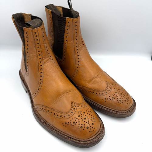 Loake thirsk tan leather - tan,