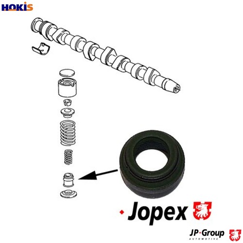 Seal ring valve - valve, stem