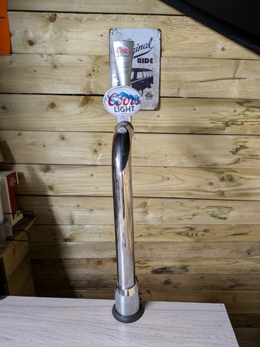 Coors light beer pump larger - coors,