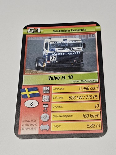 Volvo single card - -,