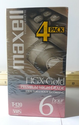 New maxell 120 hgx - maxell, t-120