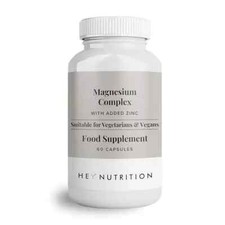 Hey Nutrition Magnesium Complex 205mg Supplement 60 Veg Capsules