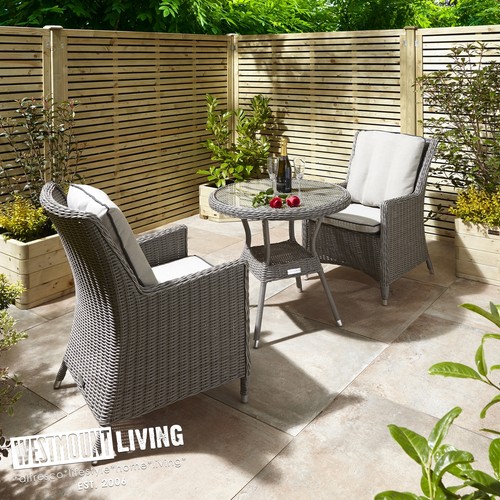 Rattan effect bistro - rattan,
