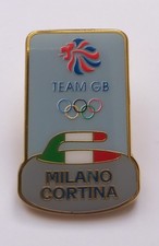 Officially Licensed Team GB Milano Cortina Curling Stone Olympic Pin