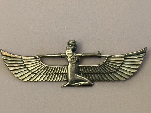 Vintage egyptian winged isis - vintage,