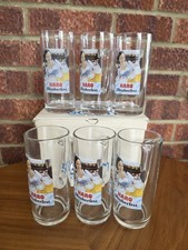 6 Vintage German Beer Steins