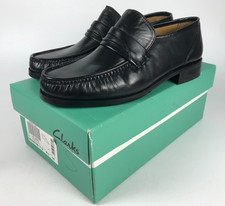 Clarks black 9.5 Slip-ons Hill