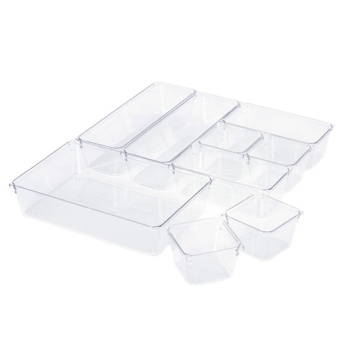 Livivo clear drawer organiser - livivo,